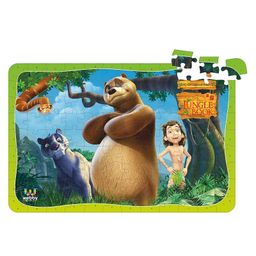 Webby The Jungle Boook Baloo Fun With Friends Puzzle Multicolor - 108 Pieces-23