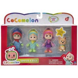 NEGOCIO CoComelon Holiday Toy Figure Set - Includes JJ, Tomtom, YoYo and Bingo Articulated Christmas Family Figures - Gift for Kids- PACK OF 1 - COLOR MAY VARY-picture-15