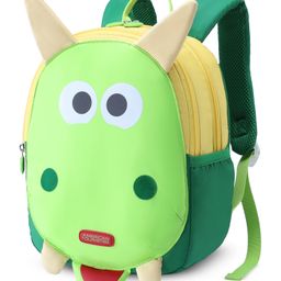 American Tourister KIZTOPIA Dragon Print Backpack Green & Yellow - 12 Inches-image-66