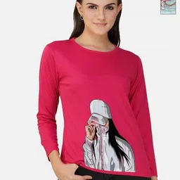 Metronaut Women 2 Printed Bio Finish T-shirt-picture-3