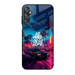 QRIOH Hustle Hand Printed Samsung Galaxy M15 5G Silicone Back Case Mobile Accessories-picture-18