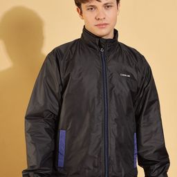 Dollar Men Mock Collar Solid Casual Padded Jacket-picture-29