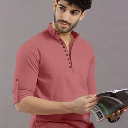 ETHNIC TRENDZ Men Short Kurta-picture-11