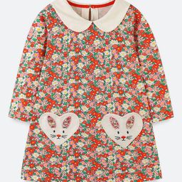 Oh Rare Floral Print A-Line Dress-image-33