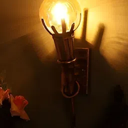 GAUVIK Black Metal Cylinder Shaped Wall Lamp-image-38