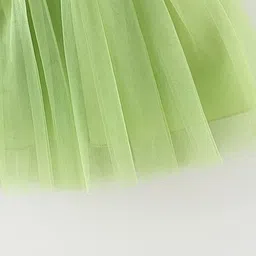 StyleCast x Revolte Flutter Sleeve Georgette Fit & Flare Dress image 4