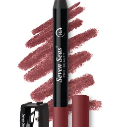 Seven Seas Matte Mood Non Transfer 24Hrs Stay Crayon Lipstick 3.5 g - Red Apple 01-6