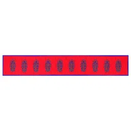 SEJ by Nisha Gupta Red Table Runner - Set of 1 image 2