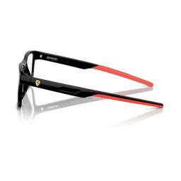 FERRARI SCUDERIA Black Rectangular Eye Frames for Men image 5