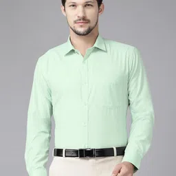 Park Avenue Slim Fit Formal Shirt-image-63