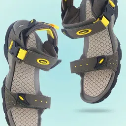 Sparx Men's Olive Floater Sandals-image-36