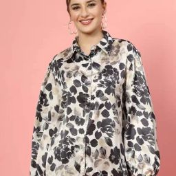 Melon By plusS Off White Cotton Printed Top-picture-35