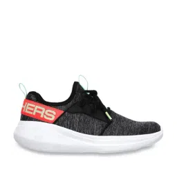 Skechers Women's GO RUN FAST - Black Multi Running Shoes-18