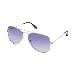Roadies Blue Polarized Aviator Unisex Sunglasses-image-62