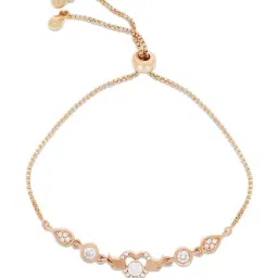Anayra 92.5 Sterling Silver Sparkling Bracelet for Women-image-27