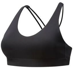 New Balance Black Scoop Neck Sports Bra-picture-11