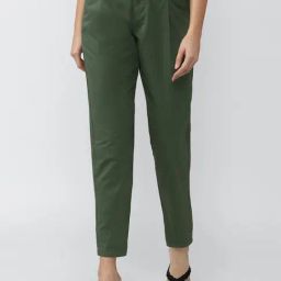 Forever 21 Green Pleated Trousers-picture-25