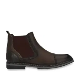 Delize Men's Brown Chelsea Boots-image-47