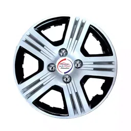 Auto Pearl Car Full Caps Silver 33.02 cm (13 Inch) Press Type Wheel Cover Compatible with Micra-image-83