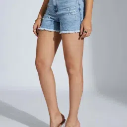 Miss Chase Blue Shorts-picture-42