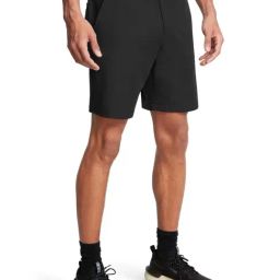 Under Armour Black Regular Fit Sports Shorts-image-66