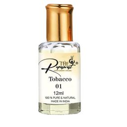 THE RUPAWAT Perfumery House Tobacco 01 Natural & Alcohol-Free Attar - 12 ml-image-98