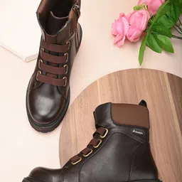 Alleviater Women Block-Heeled Regular Boots-13