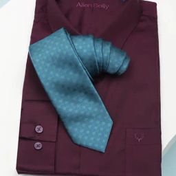 Allen Solly Green Polyester Embroidered Tie-image-45