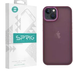 Sprig Translucent Back Cover for APPLE iPhone 14 (Red)-image-97