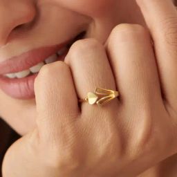 Kisna Diamond & Gold Jewellery 18k Pure Gold Amorette for Women-picture-15