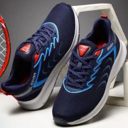 Asian Men's Blue Running Shoes-picture-27