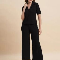 SELVIA Black Maxi Co-Ord Set-image-45