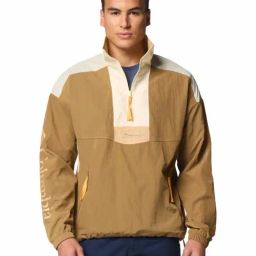 Columbia Mens Brown Omni-Shield Riptide II Retro Anorak Wind and Water Resistant-picture-34