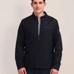 U.S. Polo Assn. Blue Regular Fit Jacket-image-30