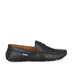 Eego Italy Men's Black Casual Loafers-picture-4