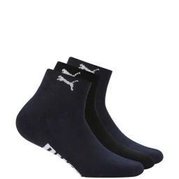 Puma Club Navy-Navy-Black Cotton Printed Large Socks - Pack of 3-image-74