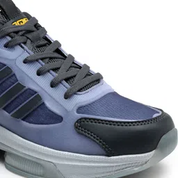 JQR Men Air Cooled Memory Foam Non-Marking Lace-Ups Shoes image 4