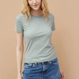 Fame Forever by Lifestyle Women's Green T-Shirt-picture-3