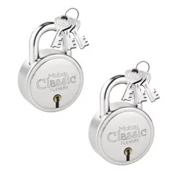 Mobaj Classic 55 mm Steel SNF Finish 3 Keys Padlock-picture-13