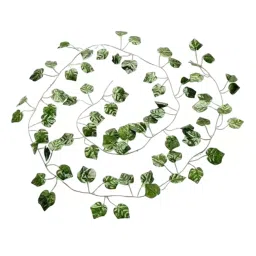 SHIV ALASKA Green Garland Polyester for Interior Design-image-93