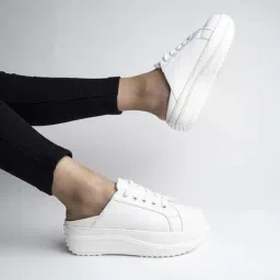 Shoetopia Kids White Casual Sneakers-picture-31