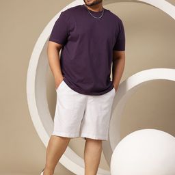 Sztori Men Plus Size Pure Cotton Regular Shorts-image-65