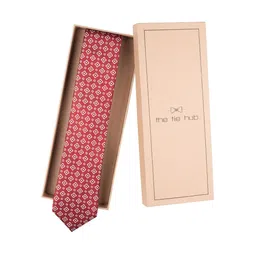 The Tie Hub Men Printed Bow Tie-67
