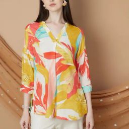 Melange by Lifestyle Women's Yellow Tunic-picture-18