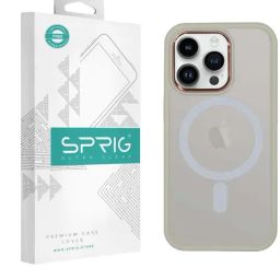 Sprig Translucent Magnetic Back Cover for APPLE iPhone 14 Pro Max (Pink)-image-66