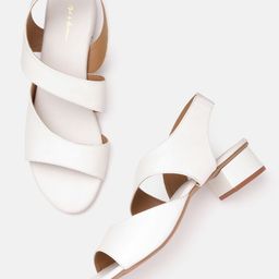 Mast & Harbour Open Toe Block Heel-33
