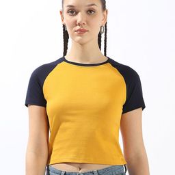 High Star Printed Slim Fit Cotton T-shirt-image-79