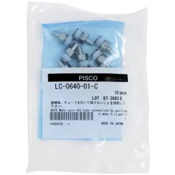 PISCO Barb Type Minimal Fitting Straight Φ6 mm Tube Outer Diameter, LC-0640-01C-image-67