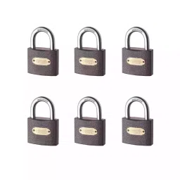 Jainson Locks Hardy 38 mm Mild Steel ‎Powder Coated Finish 3 Keys Padlock-image-10