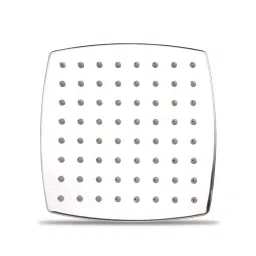 Elegant Casa 6x14 inch Square Stainless Steel Silver Wall Mount Rain Head Shower-11